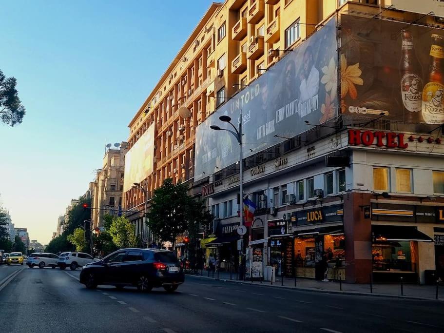 Ultracentral Magheru Studio Leilighet Bucureşti Eksteriør bilde
